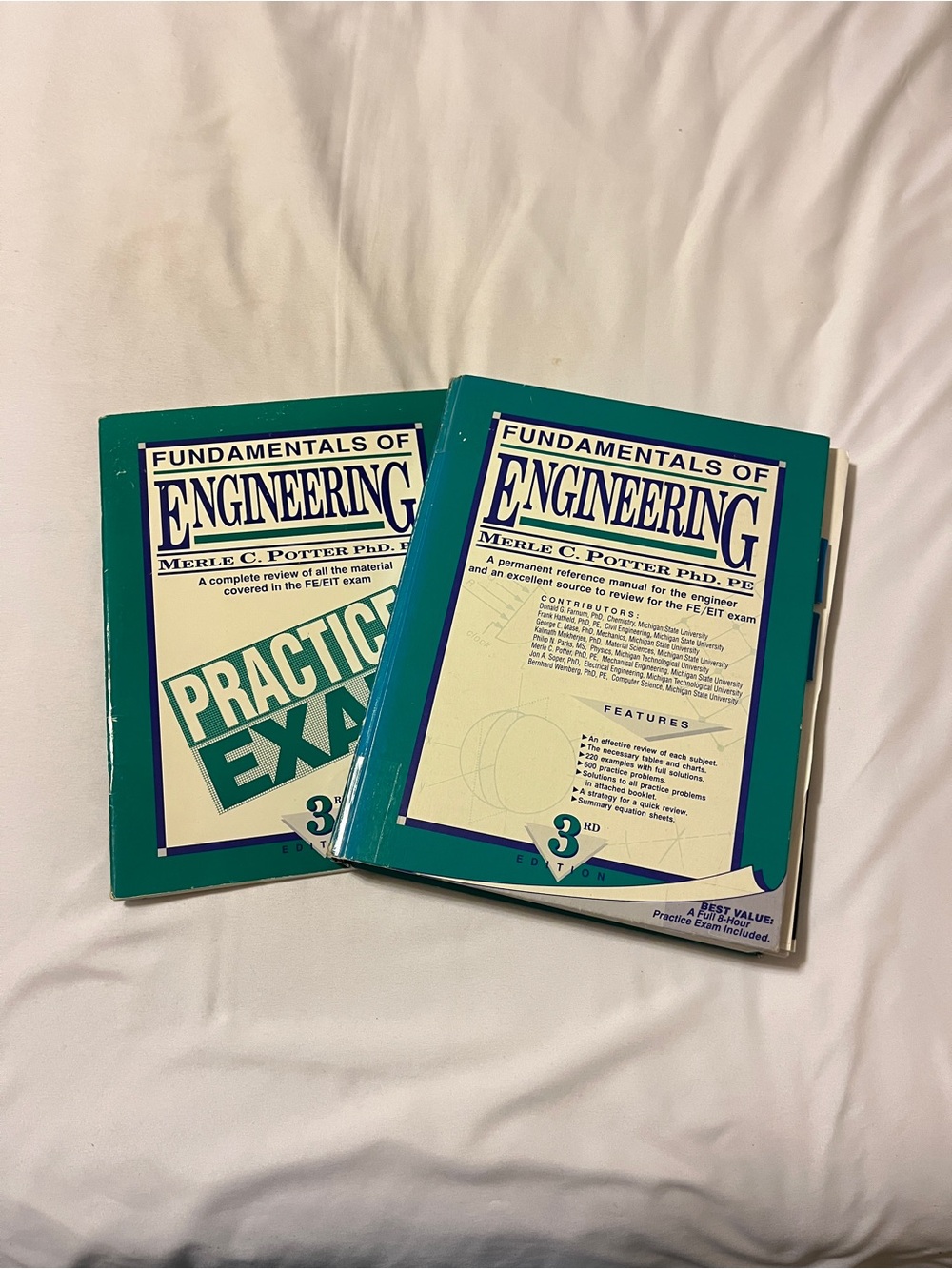 Great Lakes Press Fundamentals Of Engineering 3rd Ed Merle Potter Book Practice